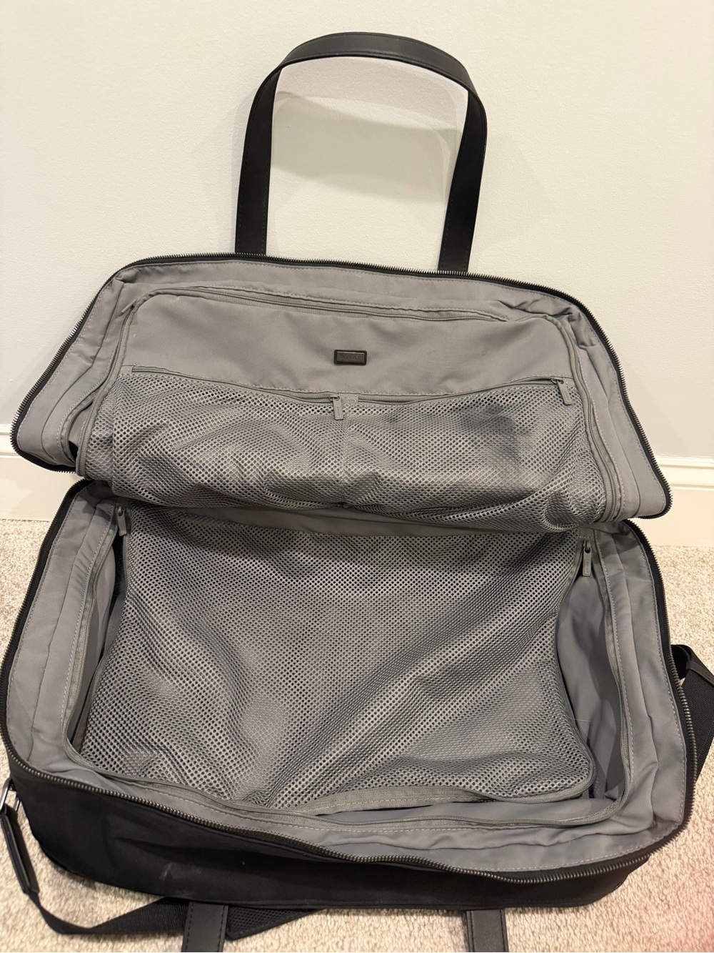 Away Weekender- Black Duffel Bag - Picture 5 of 8